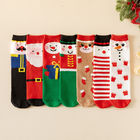 Wholesale Customised  100% Cotton Funny Socks Christmas Gift Socks For Women